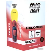 Галогенная лампа AVS Vegas HB3/9005 12V 65W 1шт [A78145S]