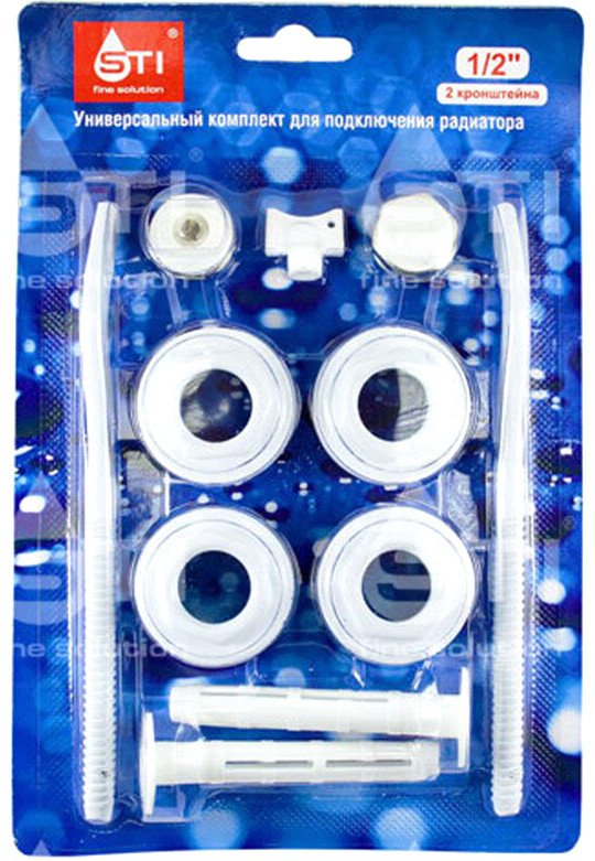 

Монтажный комплект STI Ду 15 с 2 кронштейнами