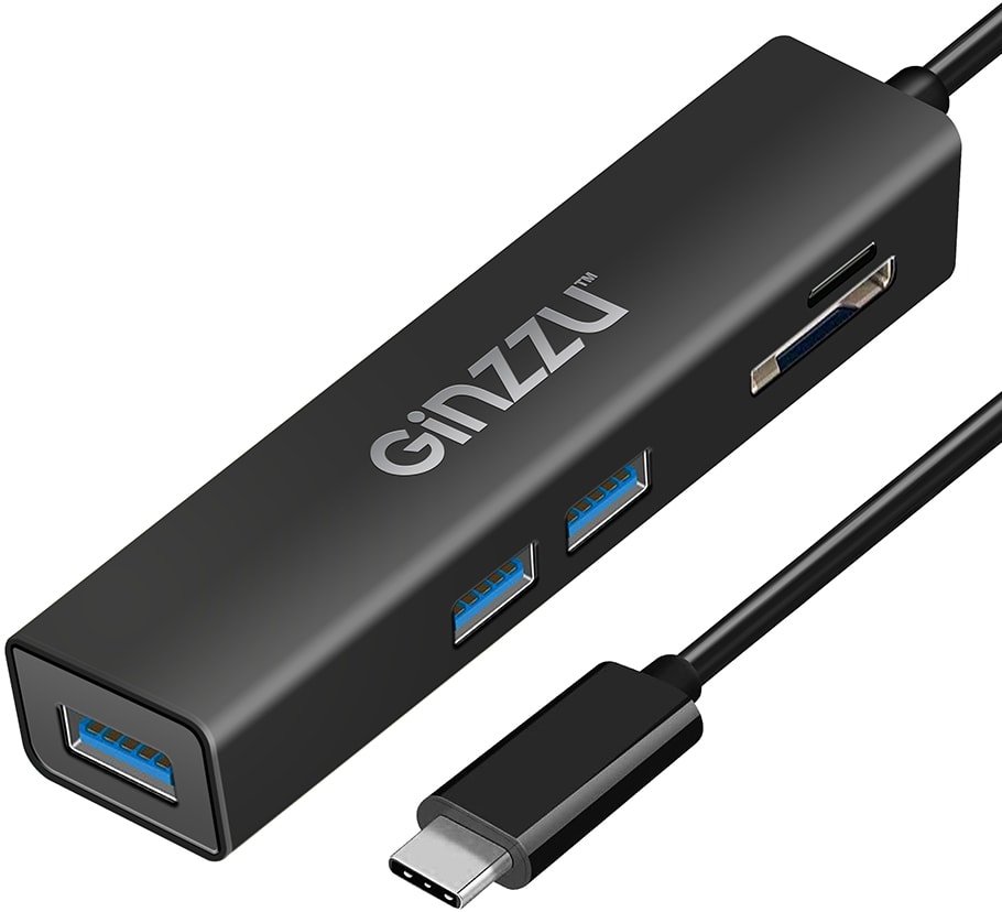 

USB-хаб Ginzzu GR-566UB