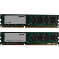 Оперативная память Patriot Signature 2x2GB KIT DDR3 PC3-10600 (PSD34G1333K)