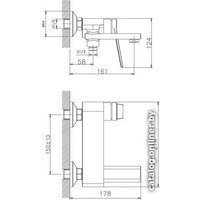 Смеситель Haiba HB60572 (хром)