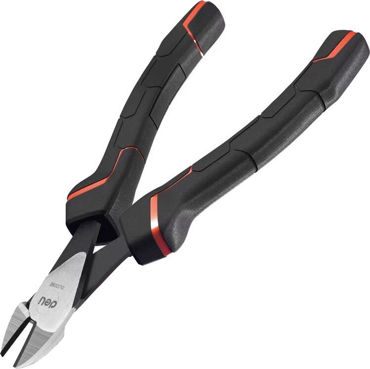 

Кусачки боковые (бокорезы) Deli RS DL0208Z (200мм, красный/черный)