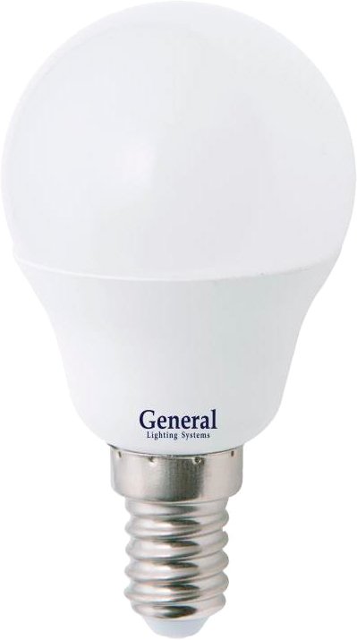 

Светодиодная лампочка General Lighting GLDEN-G45F-B-7-230-E14-4000