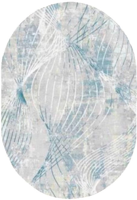 

Ковер для жилой комнаты Safyun Liparis LP309-CREAM-BLUE-OVAL (2x3)