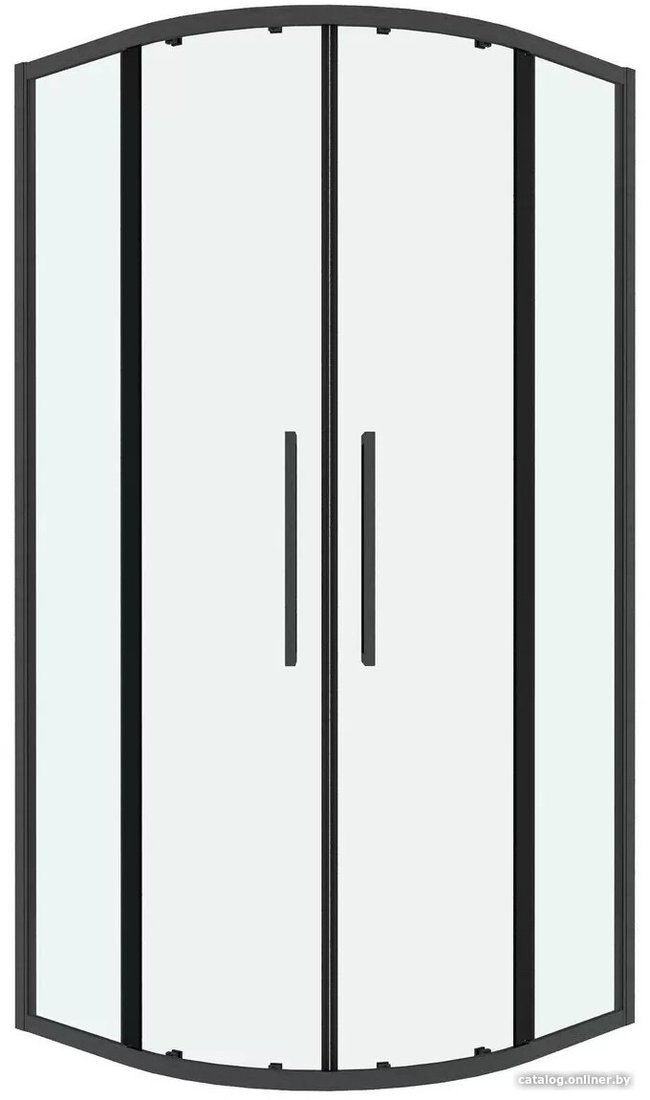 Душевой уголок Grossman Cosmo 90x90x195 301.K33.02.9090.42.00 (графит сатин/прозрачное стекло)