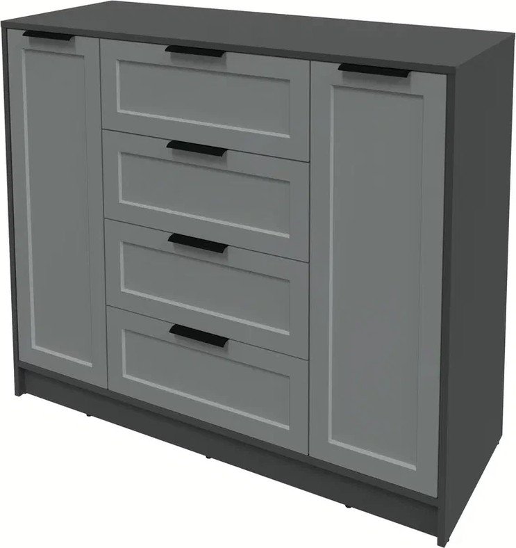 

Тумба Интерлиния Концепт Тренд КТ-Т120 (антрацит/серый)