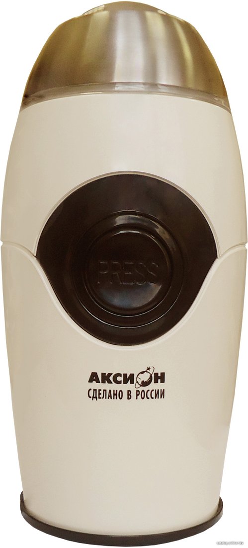 Электрическая кофемолка Аксион КМ-22 (бежевый)