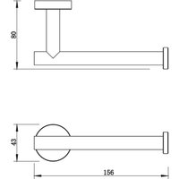 Держатель для туалетной бумаги Whitecross Ergo ER2260GL (золото)
