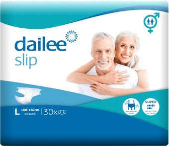 Подгузники для взрослых Dailee Slip L (30 шт)