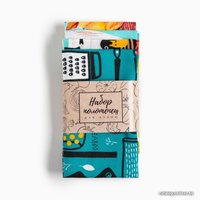 Набор полотенец Доляна Светлой Пасхи 4 шт 9294468 (разноцветный)