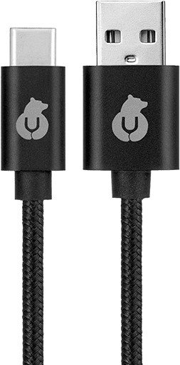 

Кабель uBear Cord USB Type-A - USB Type-C DC07BL01-AC (1.2 м, черный)