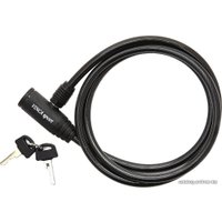 Тросовый велосипедный замок Vinca Sport черный [102.102]