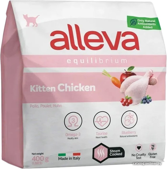 Сухой корм для кошек Alleva Equilibrium Kitten Chicken (Курица) 400 г