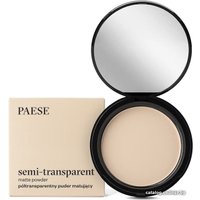 Компактная пудра Paese Matte Powder Semitransparent 1А (теплый бежевый)