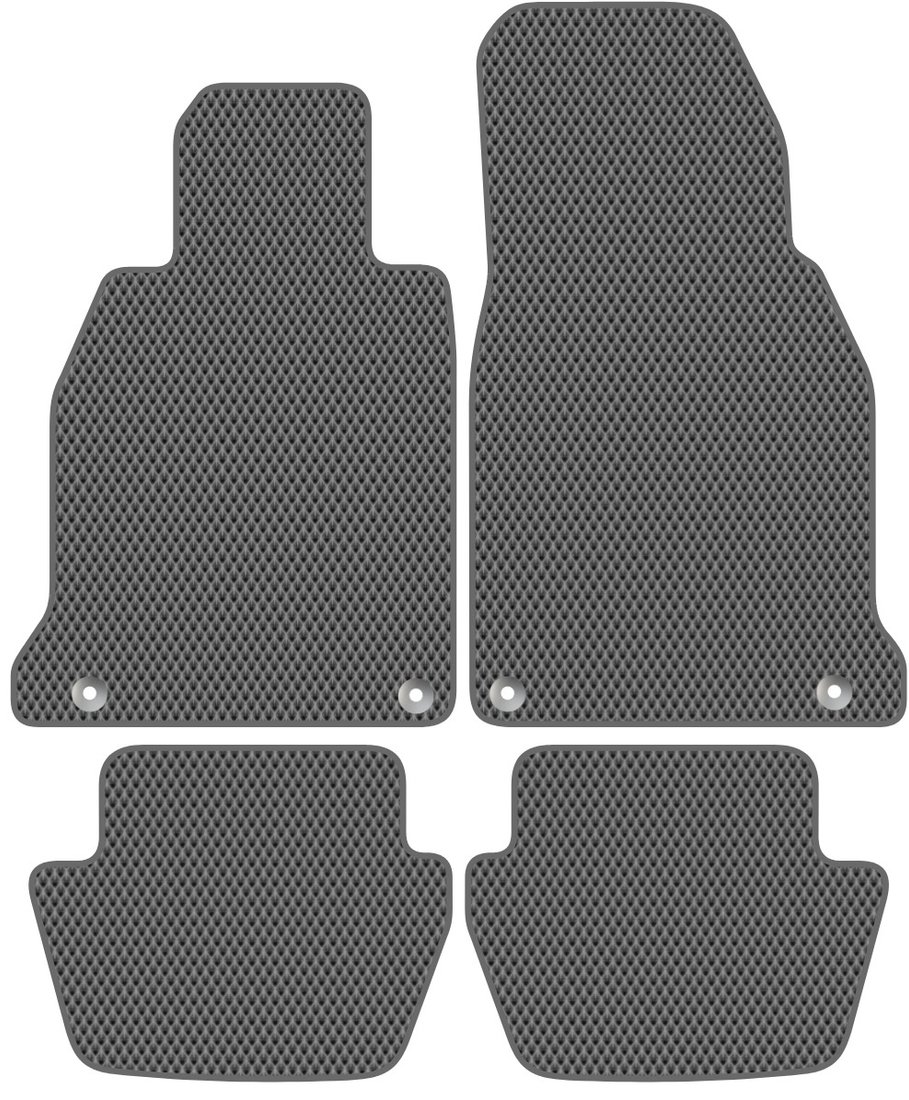 

Комплект ковриков для авто Alicosta Porsche 911 (купе, кабриолет / 992) 2018 - Н.В. (серый, ромб)