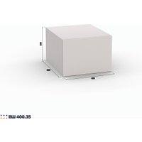 Шкаф распашной Кастанье Модерн ВШ 400.35 (кашемир)