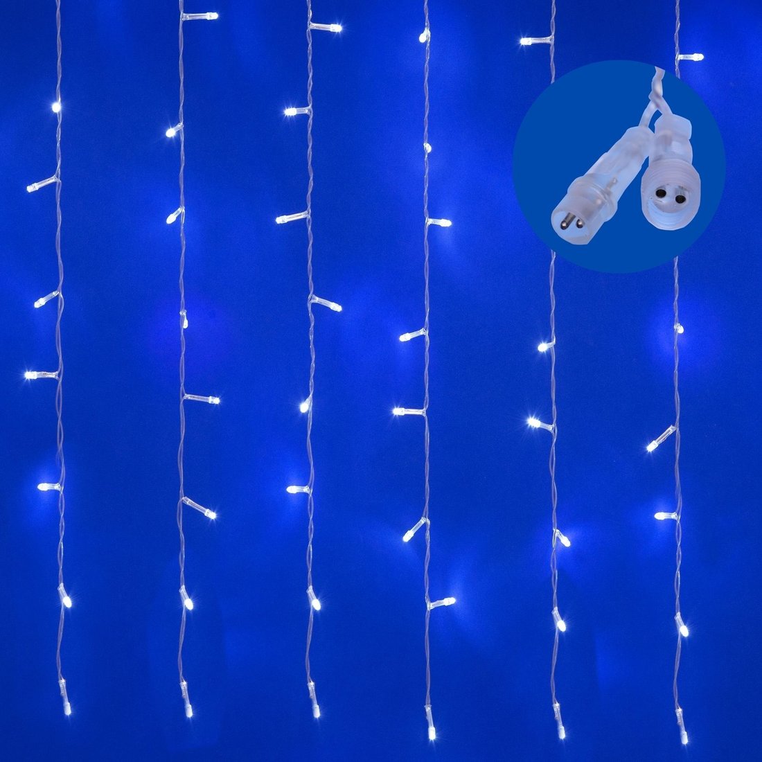 

Световой дождь Uniel ULD-C3020-240/STK WHITE IP44 UL-00007213