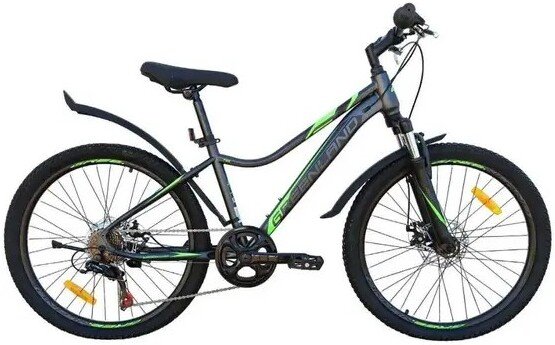 

Велосипед Greenland Formula 26 р.14 2025 (черный/зеленый)