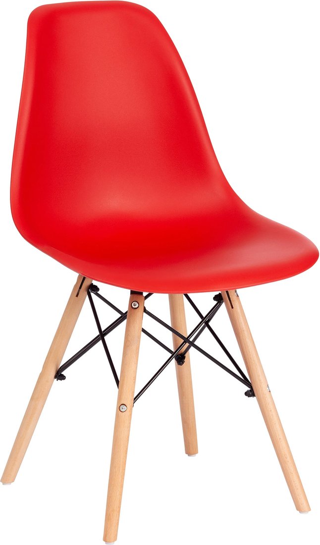 

Стул TetChair Cindy Eames дерево бук/металл/сиденье пластик 51x46x82 (красный)