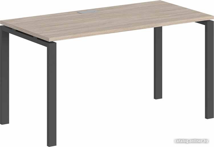 Стол Norden 140x60x75 SG.202.OL.63.AN (антрацит/дуб светлый)
