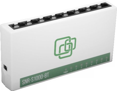

Неуправляемый коммутатор Cisco SNR-S1000-8T