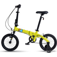 Детский велосипед Maxiscoo S007 Стандарт 2024 (желтый)
