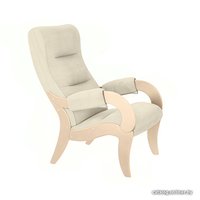 Интерьерное кресло Glider Аоста (Ultra Sand/дуб шампань)