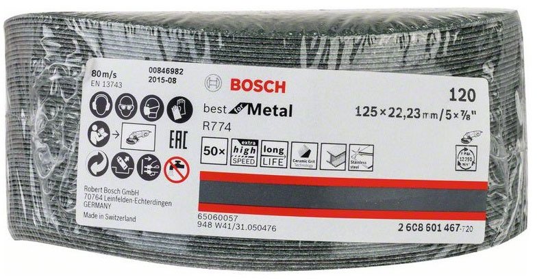 

Шлифовальный круг Bosch Best for Metal 2608601467