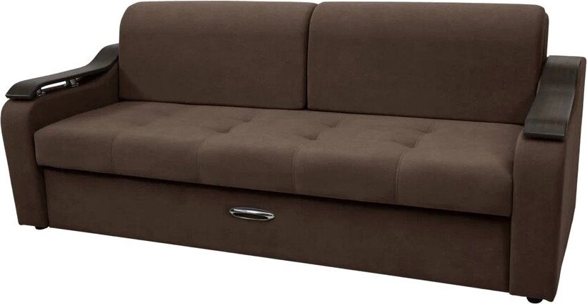 

Диван Сириус Лидер-4 НПБ 225x110 (Eva 27 велюр коричневый)