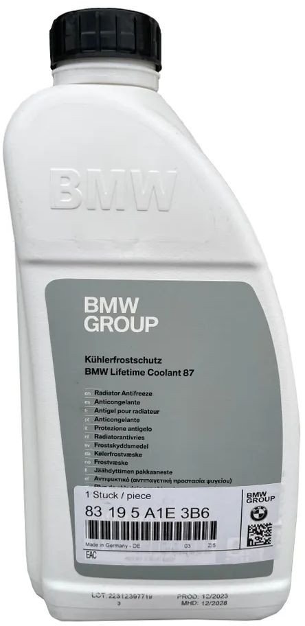 

Антифриз BMW 83195A1E3B6 1.5л