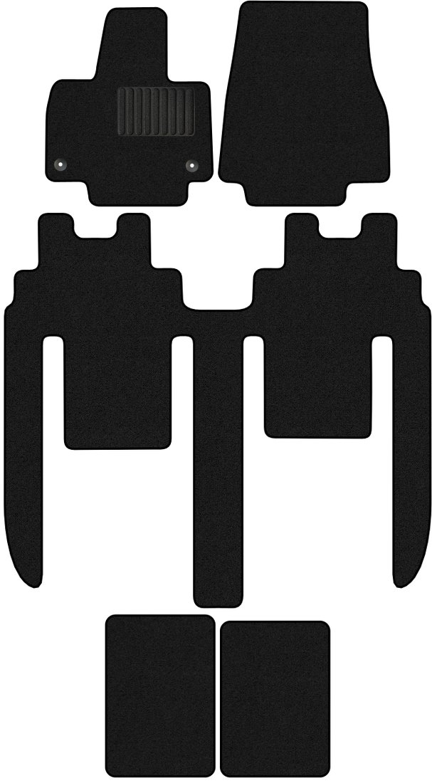 

Комплект ковриков для авто Alicosta HiPhi X I (suv) 2020 - Н.В. (ворс)