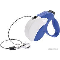 Поводок-рулетка Ferplast Amigo Mini 75700025 (синий/белый)