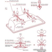 Ванна Antika А-70001 170x70 с опорной подставкой