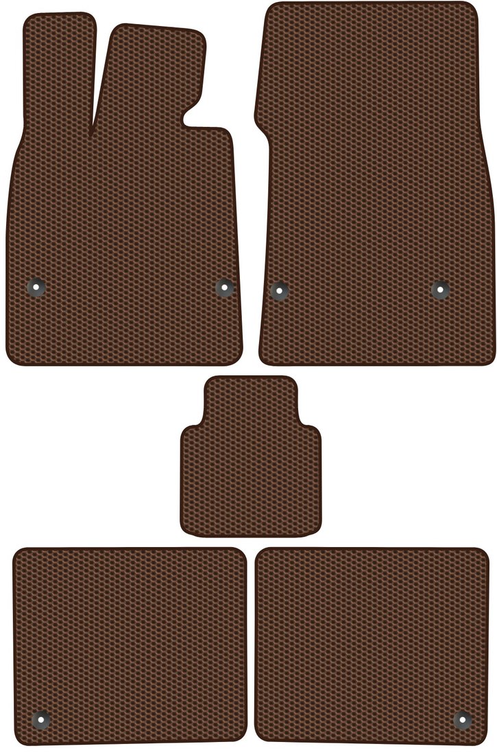 

Комплект ковриков для авто Alicosta Avatr 12 I (лифтбек) 2023 - Н.В. (коричневый, сота)