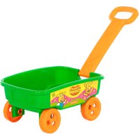 Тележка для песочницы Полесье Оранжевая корова с ручкой 83934