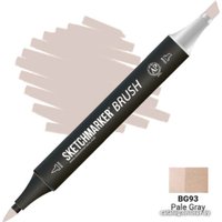 Маркер художественный Sketchmarker Brush Двусторонний BG93 SMB-BG93 (бледный серый)