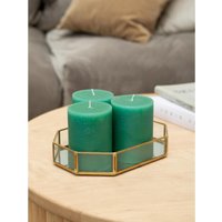 Набор свечей Мелт 100 мм (3 шт, темно-зеленый)