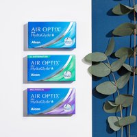 Контактные линзы Alcon Air Optix Plus HydraGlyde -3 дптр 8.6 мм