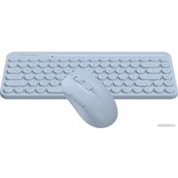 Офисный набор A4Tech Fstyler FG3200 Air2 (синий)