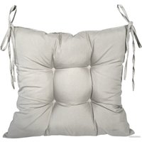 Подушка для сидения Loon Виго объемная 38х38 (светло-серый)