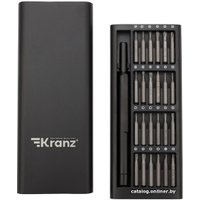 Набор отвертка с битами Kranz KR-12-4753 (25 предметов)