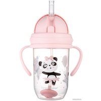Поильник Canpol babies Exotic Animals 56/606 (270 мл, розовый)