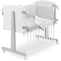 Классическая детская кроватка Erbesi Ninna (grey)