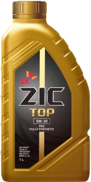 

Моторное масло ZIC TOP 5W-30 1л