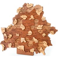 Пазл Eco-Wood-Art Карта Беларуси МИНИ