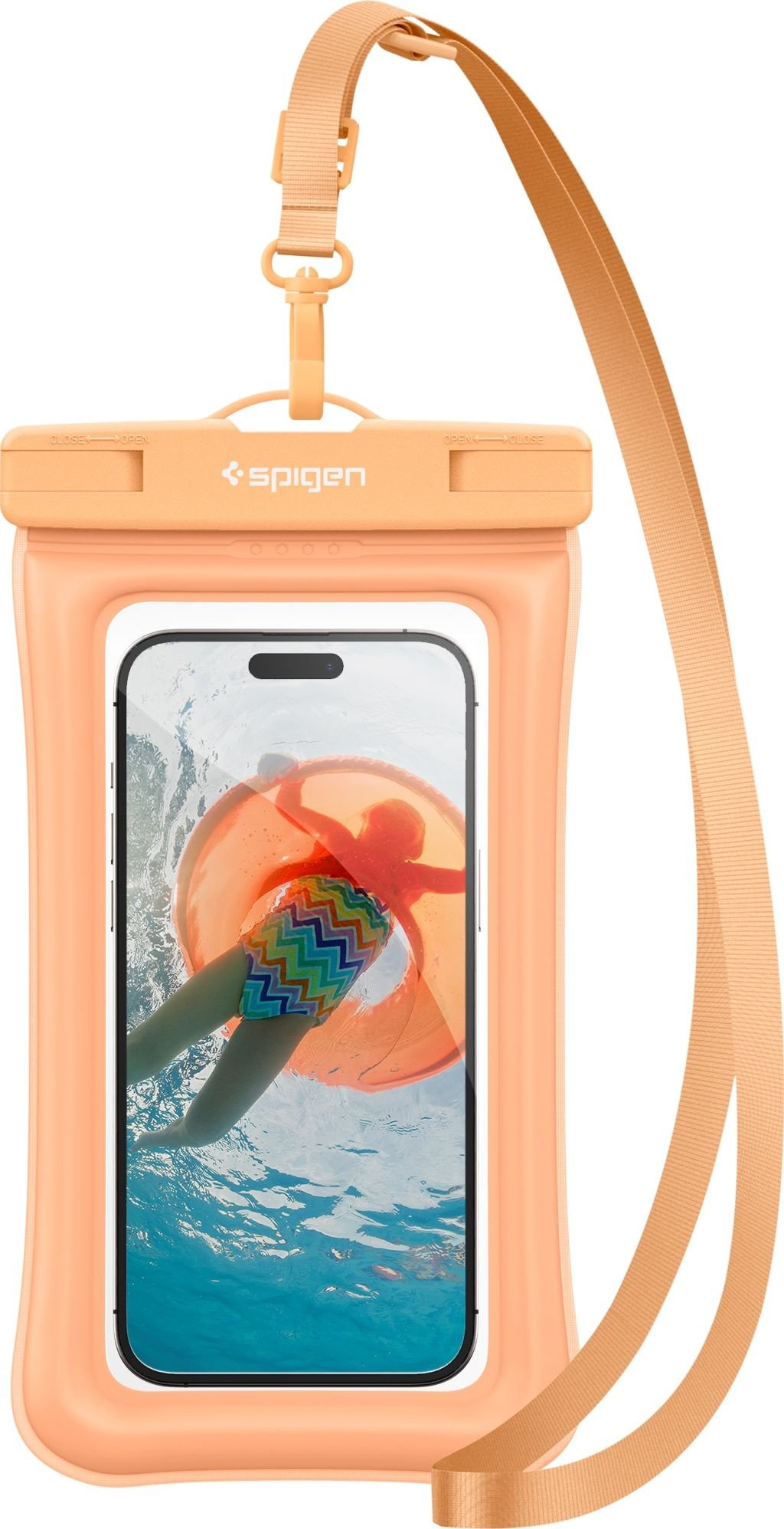 

Чехол для телефона Spigen A610 Universal Waterproof Float ACS06011 (оранжевый)