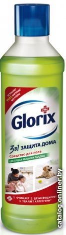 Средство для напольных покрытий Glorix Цветущая яблоня и ландыш 1 л