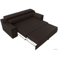 Диван Лига диванов Лига-003 117127 (экокожа коричневый)