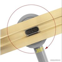 Трап/канал Rea Neox Slim Pro Matt Gold 90 см