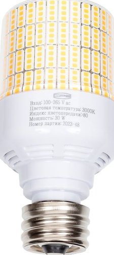 Светодиодная лампочка CPS T75-C-30W-E27 3000К